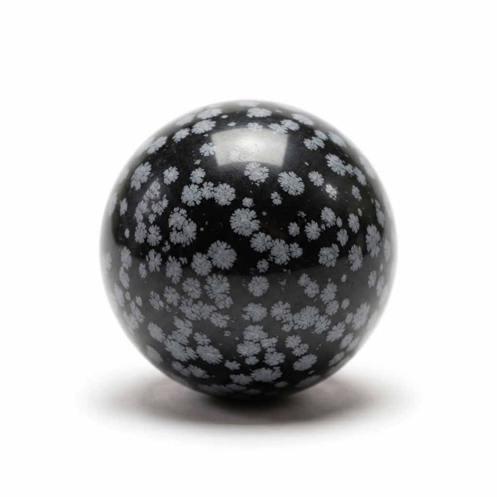 Obsidiana Floco de Neve